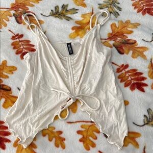 Coco Limon Cream Tank Top